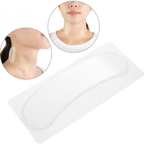 Silicone Neck Care Pad Anti-wrinkles Aging Reusable Washable Neck Tape Skin Care Anti Aging Breast Lifting Chest Patch Flesh