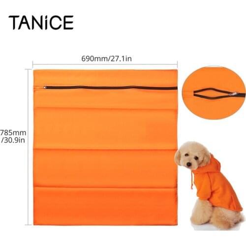 Tanice Orange Pet Laundry Bag Petware Hair Washing Machine for Dog/cat/horse Hair Laundry Bag Remover Jumbo Wash Bag
