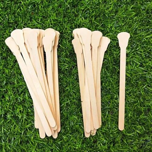 10pcs/50Pcs Disposable Bamboo Sticks Hair Removal Cream Stick for Waxing Body Hair Care Wooden Waxing Wax Spatula Tongue