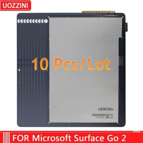 10Pcs 10.5" AAA++ LCD For Microsoft Surface Go 2 1901 1926 1927 LCD Display Touch Screen Digitizer Assembly For Surface Go 2 LCD
