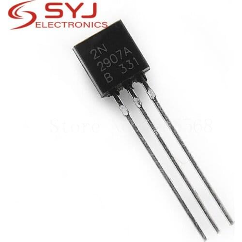 100pcs/lot 2N2907A 2N2907 2907 TO-92 In Stock