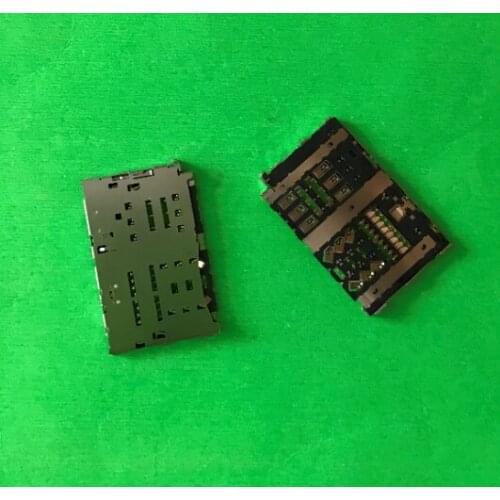 2pcs SIM Card Reader Slot tray Holder Connector module for LG G6 H870 H870DS LS993 VS988 H872 socket
