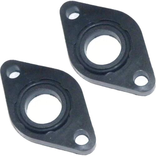 2Pieces ) INTAKE MANIFOLD SPACER GASKET FOR CHINESE SCOOTER 50cc QMB139 gy6