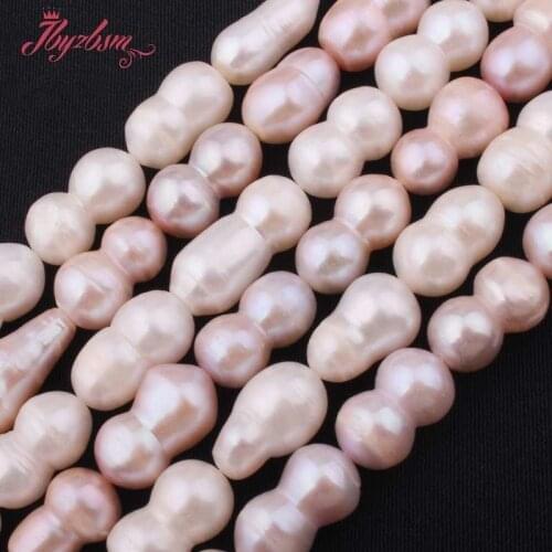 8x15-10x20mm Peanut Freshwater Pearl Beads Natural Stone Beads For DIY Necklace Bracelet Earring Jewelry Making 15"Free Shipping