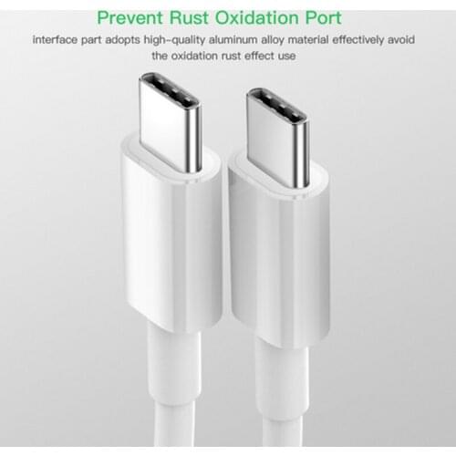 Hotest USB C To USB Type C Cable For Redmi Note 10 Pro PD 60W QC 3.0 Quick Charge USB-C Cable For Xiaomi Redmi 8 Pro Samsung S9