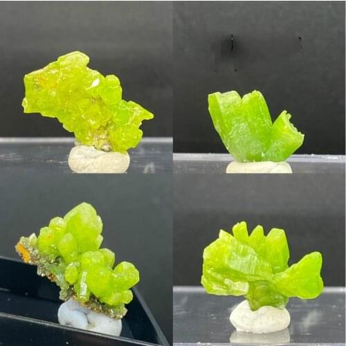 Teaching specimens Pyromorphite natural mineral crystal stone ornamental stone collection
