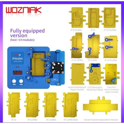JC iHeater FACE ID Pre-heating Station Thermostat Platform heating plate for iPhone 12 promax11 Pro X XS MAX Motherboard Fixtur