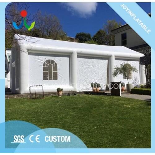 12X6M Family inflatable cube white tent for wedding