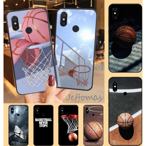 Basketball basketball court sports Phone Case For Xiaomi Redmi note 7 8 9 t max3 s 10 pro lite coque shell cover funda