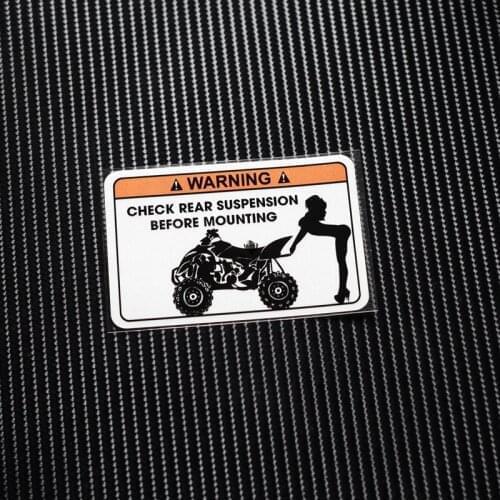 NO.TJ007 Free shipping Funny Warning Reflective Stickers&Decals MOTO GP Motorcross Bike Helmet Windshield ATV Stickers