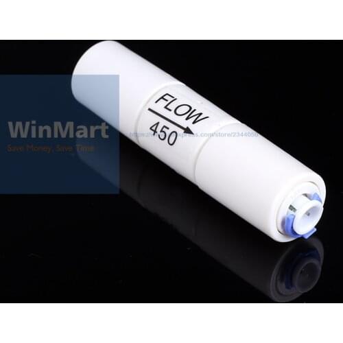 1PC 6.5 OD 450CC Reverse Osmosis Flow RO Restrictor Flow 450 ML about 1:3 With 1/4" Household Water Purifier