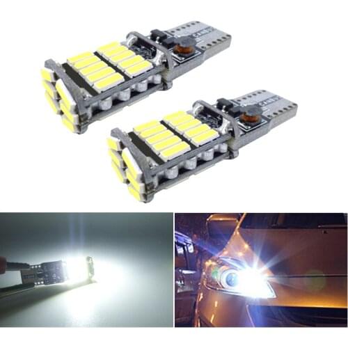 2x W5W T10 LED Bulb Car Interior Dome Light Trunk Lamp Parking Lights For Renault Clio Megane 2 3 Scenic2 Duster Capture Logan