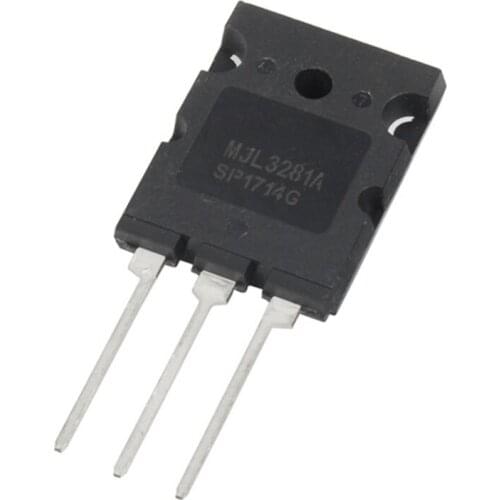 2pcs / 1lot MJL3281A TO-3PL audio power amplifier pairing tube MJL3281 power transistor triode