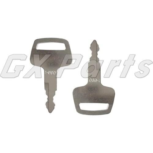5080 Ignition Keys 069029029 2PCS For IHI Skid Steer Mini-Excavator Marooka Chieftain