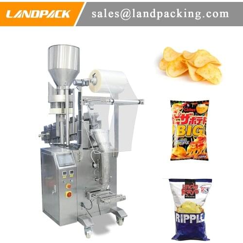 Automatic Potato Chips Packing Machine Snack Vertical Form Fill Packaging Machine Convenient And Practical