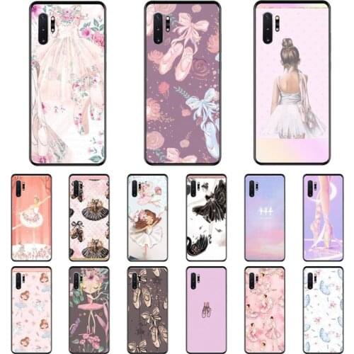 Ballet ballet shoes Phone Case For Samsung Note8 9 10 20 case for Note10Pro 10lite 20ultra M20 M31 Funda Case
