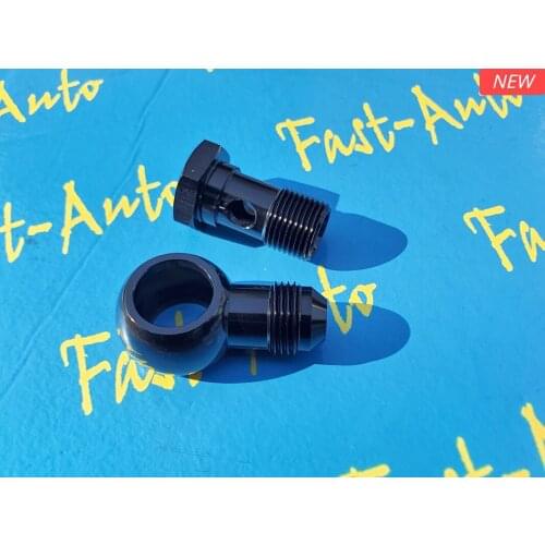Banjo bolt M18 P1.5 M18 * 1.5 M18 x 1.5 Adapter to -8an an8 an-8 3/4unf fuel oil hose end fitting