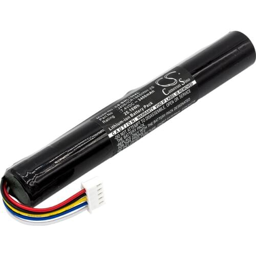 Cameron Sino 3400mAh Battery J406/ICR18650NH-2S for Bang & Olufsen BeoLit 15, BeoLit 17, BeoPlay A2, BeoPlay A2 Active