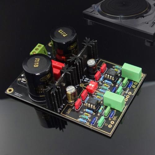 MM MC Phono Turntable Pre-amplifier Preamp Refer Dual Phono Preamplifie,Finished