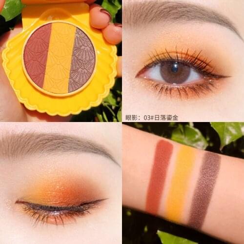 OSW Makeup Set Eyeshadow Mascara Lipstick Velvet Matte Thick Curling Waterproof Lasting Nude Makeup