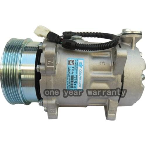 FIT PEUGEOT 406 605 607 CITROEN C5 C8 FIAT LANCIA AIR CONDITIONING COMPRESSOR CC1628Q 6453AX 6453GP 9630014080 71723460