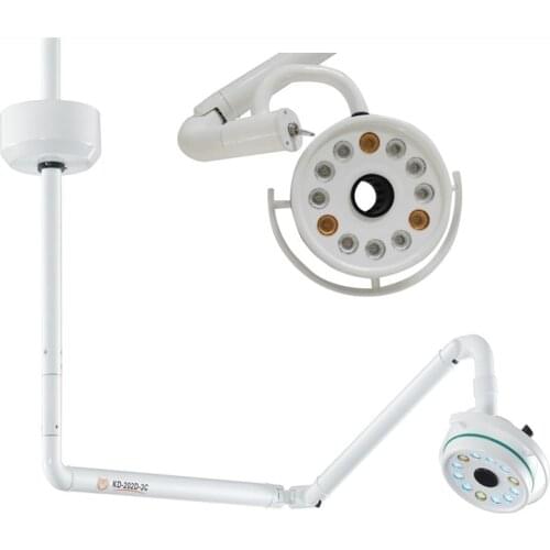 Ceiling Mounted 36W Medical Surgery LED Shadowless Light Operation Lamp Oral Implant Examination Lamp Pet Clinic(90V-240V)