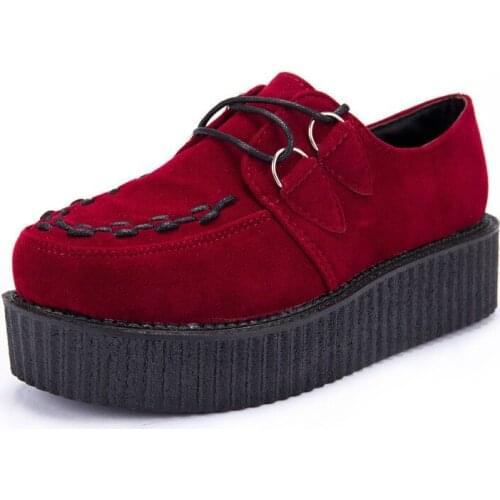 Creepers casual shoes woman plus size sneakers women shoes ladies platform shoes 2021 Lace-up Women Flats Female shoes loafers