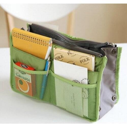 Mens And Womens Leisure Travel Double Folding Storage Bag Multifunctional Digital Cosmetics And Toiletries Storage Bag