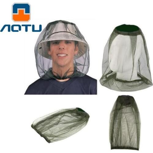 Outdoor Mosquito Head Cover (10 pcs/lot) Mosquito-proof Cap Fisherman Hat Hiking Sports Hat
