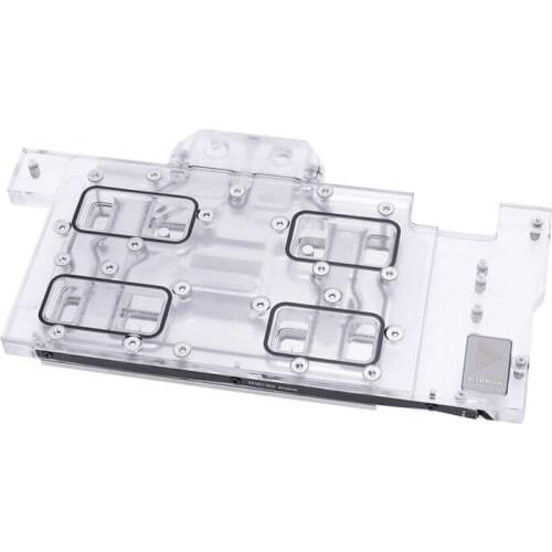 Barrow GPU Water Block For ASUS DUAL RTX3070, 5V ARGB 3PIN AURA SYNC BS-ASD3070-PA