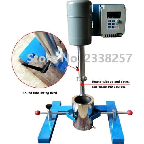 FS-400D Inverter High-speed Dispersing Machine Paint Coating Laboratory Stirring Sand Mill Grinding Machine
