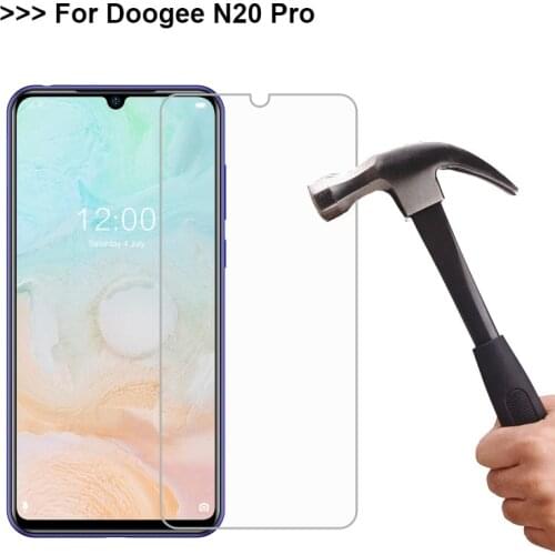 2-1PC Protective Glass For Doogee N20 Pro Tempered Glass Screen Protector on pelicula de vidro Doogee N20 N 20 N20Pro Phone Film