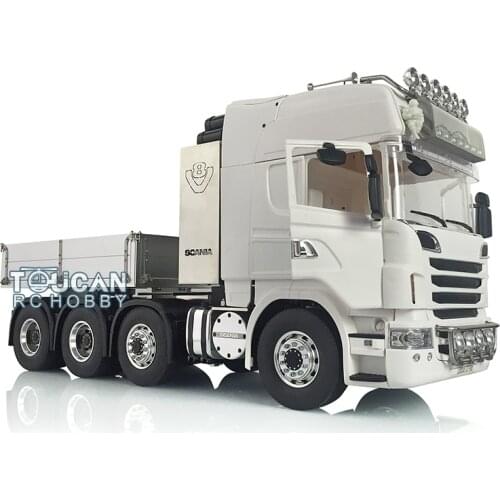 1/14 LESU 8*8 Metal Chassis Trcuk Hopper DIY Hercul Sca R730 Cabin Tractor THZH0954-SMT3