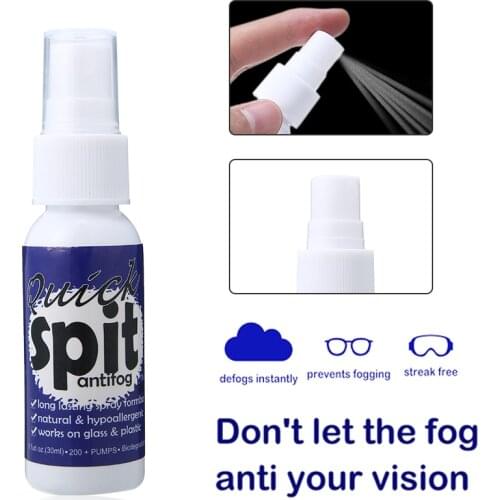 1pc 30ml Anti-fog Spray Suitable For Car Windshields And Side Mirrors Glass Windows Eyeglasses Prevents Fogging