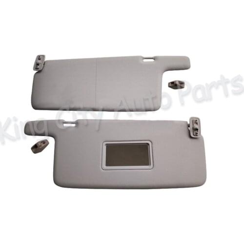 1PCS For VW Santana 3000 Car Interior Sun Visor Sunvisor Front Sun Shield Sunshade Inner Antidazzle Visor With Mirror Assy
