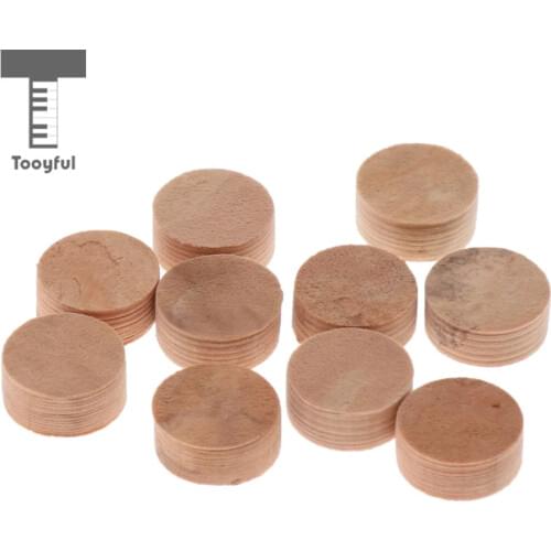 10pcs Water Key Waterkey Spit Value Cork Pad for Trumpet Trombone Repair Accessories Diameter 10mm Thickness 4mm