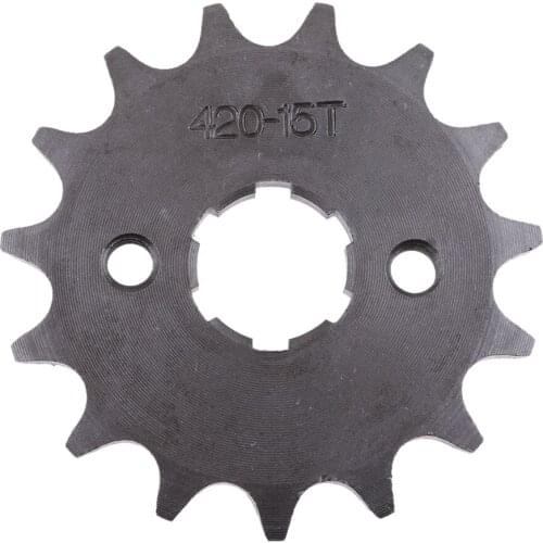20mm 15 Tooth Front Sprocket For 420 Chain 110 125 140cc Dirt Pit Bike
