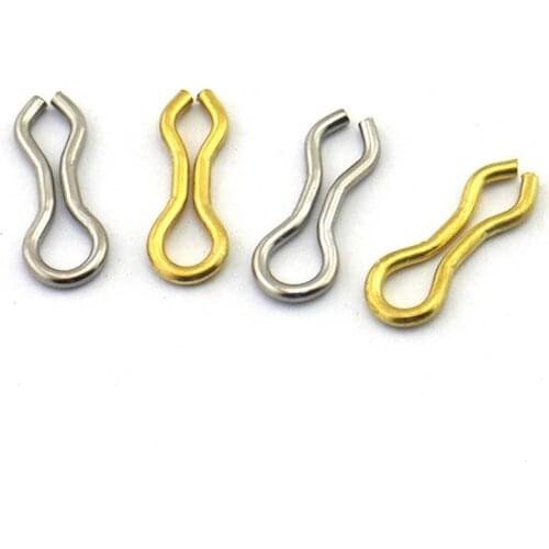 20Pcs Fishing Lead Moulding Items Loops Swivels Home Lead Making Inserts Plumbs Fishing Snaps Connector Accessories