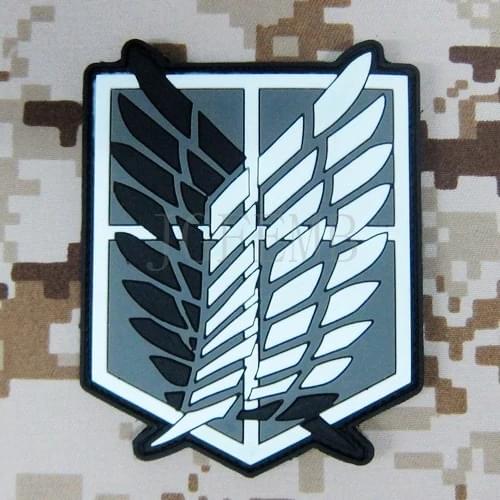 Attack on Titan Investigation Corps 3D PVC patch PB671