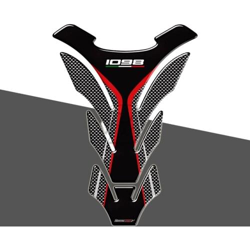 3D Motorcycle Tank Pad Protector Case for Ducati Streetfighter 1098 1098R 1098S Tankpad Decals