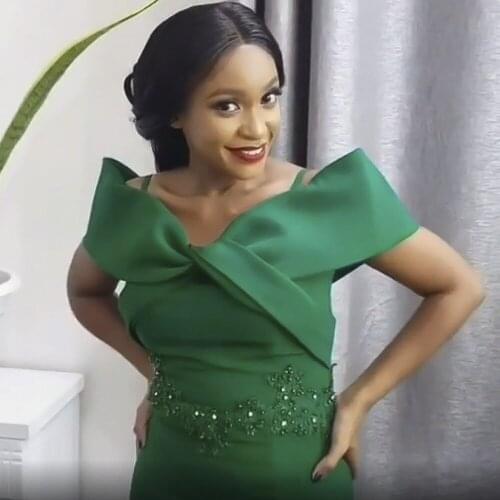 African Dresses For Women Wedding Party Sexy Dress 2021 New Beading Dashiki Ankara Outfits Kaftan Elegant Ladies Slim Gowns