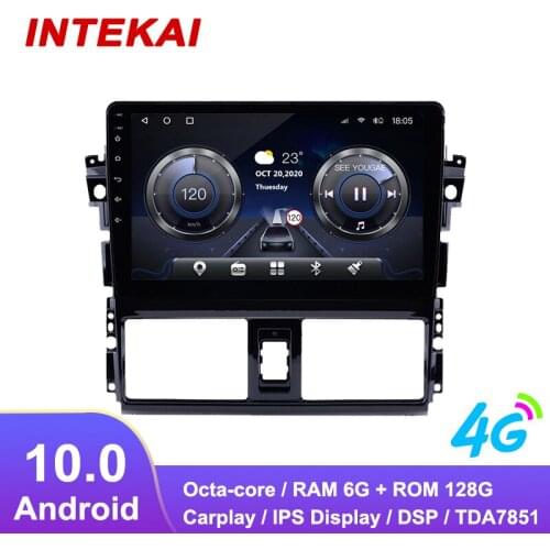 10.1" Android 10.0 Car Radio GPS Navigation autoradio multimedia player for Toyota VIOS 2013 2016 head unit stereo