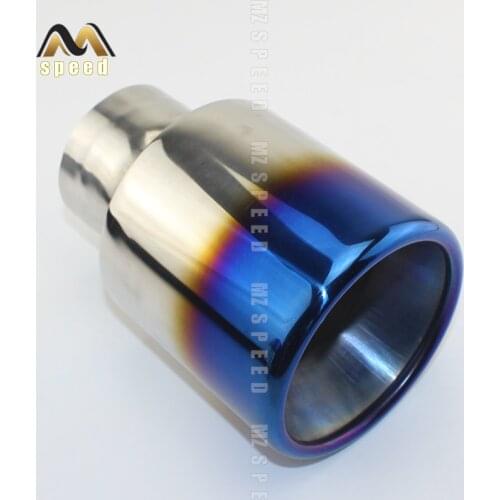 Car Accessories Style stainless steel universal exhaust system end pipe+car exhaust tip 1 piece