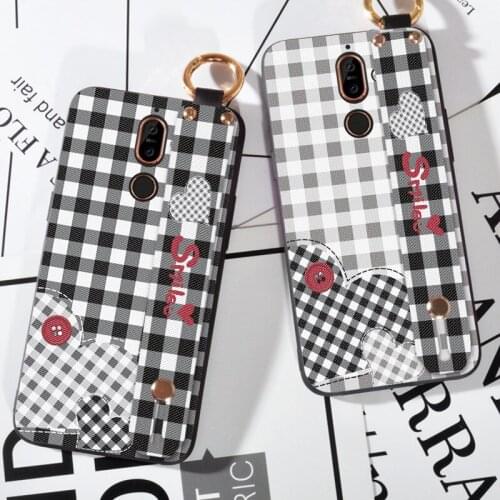 Couple Love Wristband Strap Case For Nokia 6 8 Sirocco X71 X7 Back Cover Coque For Nokia 7 X6 6.1 7.1 8.1 Plus 9 Pureview