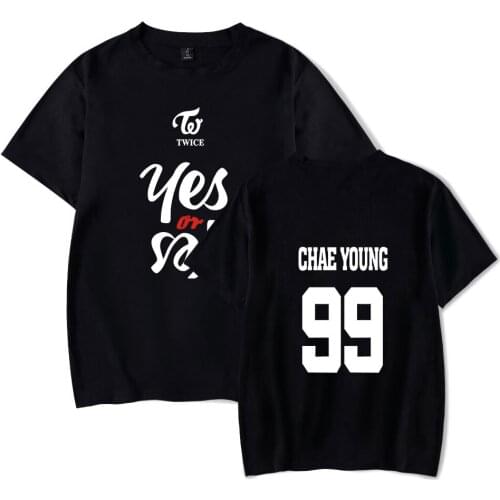 KPOP TWICE Tshirt women/men 2019 summer brand clothes women short sleeve T shirt fashion plus size Couples T-shirt Tops T shirts