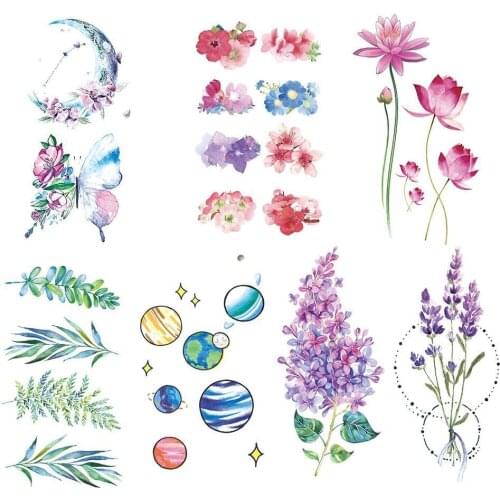 LEARNEVER Temporary Tatoos