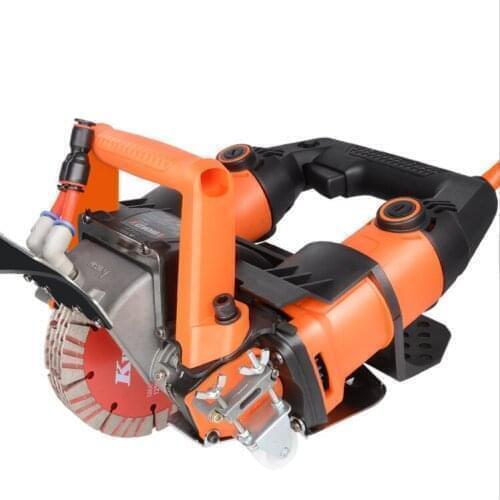 220V A Molding Dust-Free Water Electricity Installation Wall Line Trough Concrete Cutting Machine High-Power Slotting Machine