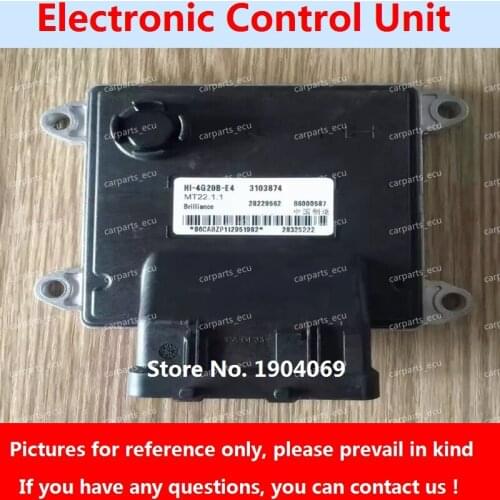 Engine Computer Board B6000587 28325222 28229562 3103874 MT22 ECU 28227504 28239290 For Zhongxing Pickup/Jinbei HIACE Car