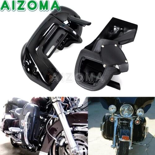 Motorcycle Vented Lower Painted Leg Fairings Kit For Harley Touring Road King Electra Street Road Glide FLHT FLTR 1983-2012