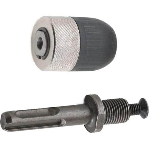 2-13mm Keyless Chuck Drill Chuck With SDS Shank Adapter Converter Quick Release Chuck 3/8 \"× 24 Unf Internal Thread Holder